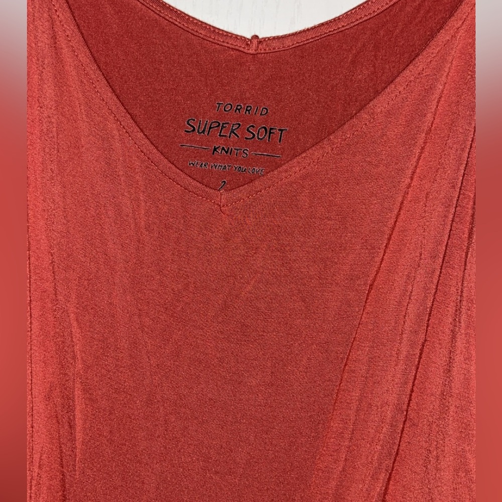 torrid burnt orange swing cami!